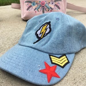 NEW Steve Madden Jean Patches Hat